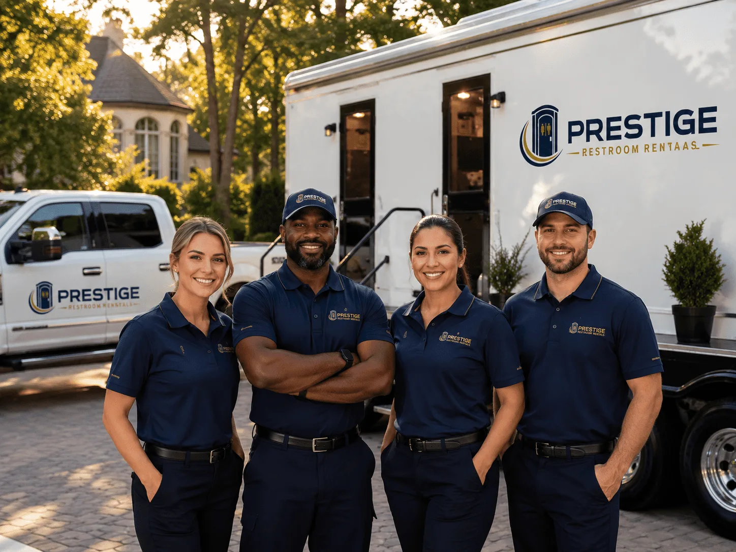 Trusted Luxury Portable Restrooms company in Keystone, IN